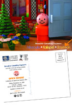 Direct Mail Postcard Open House BCE